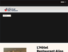 Tablet Screenshot of hotel-alios.com